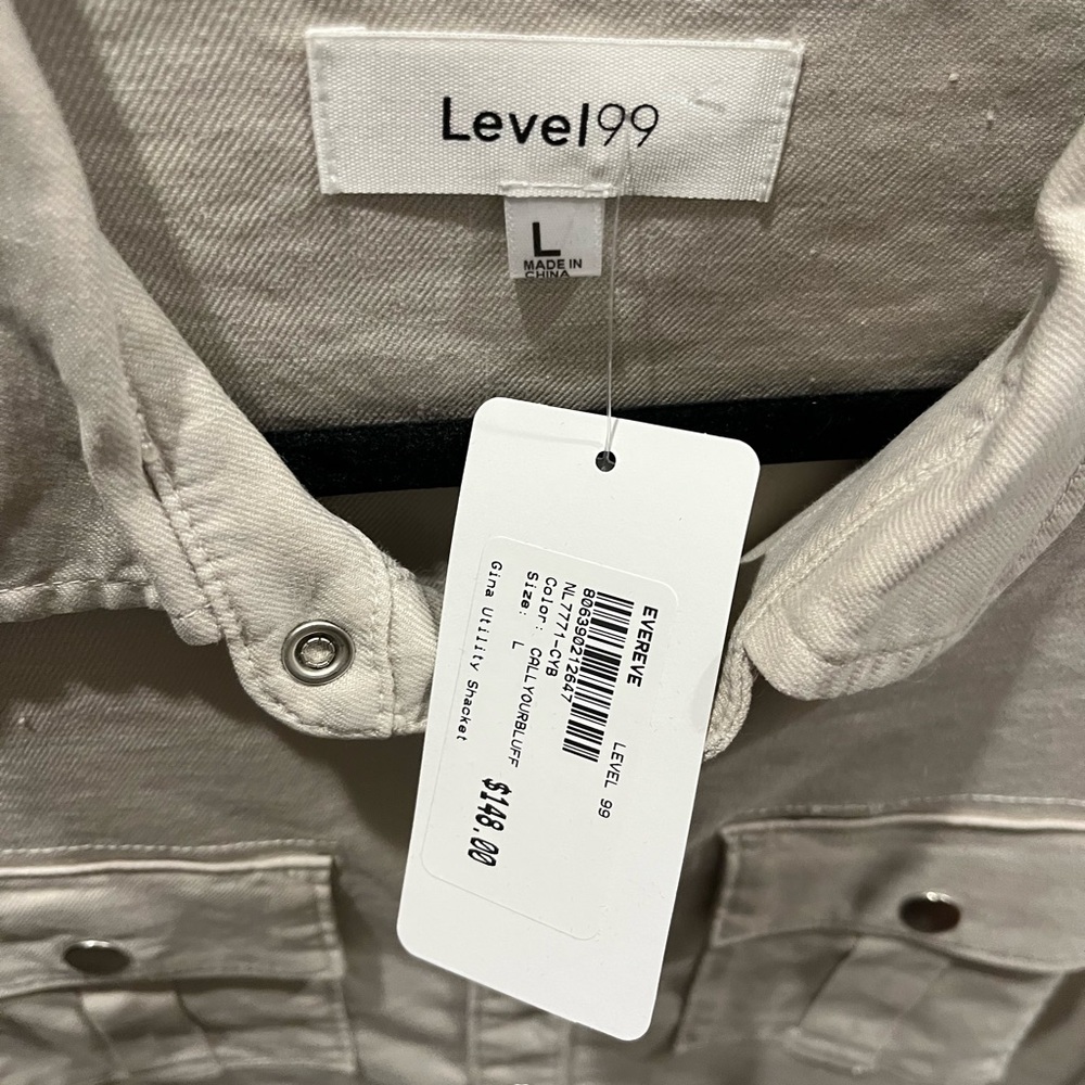 Brand new with tags Level 99 Shacket.  Gorgeous!